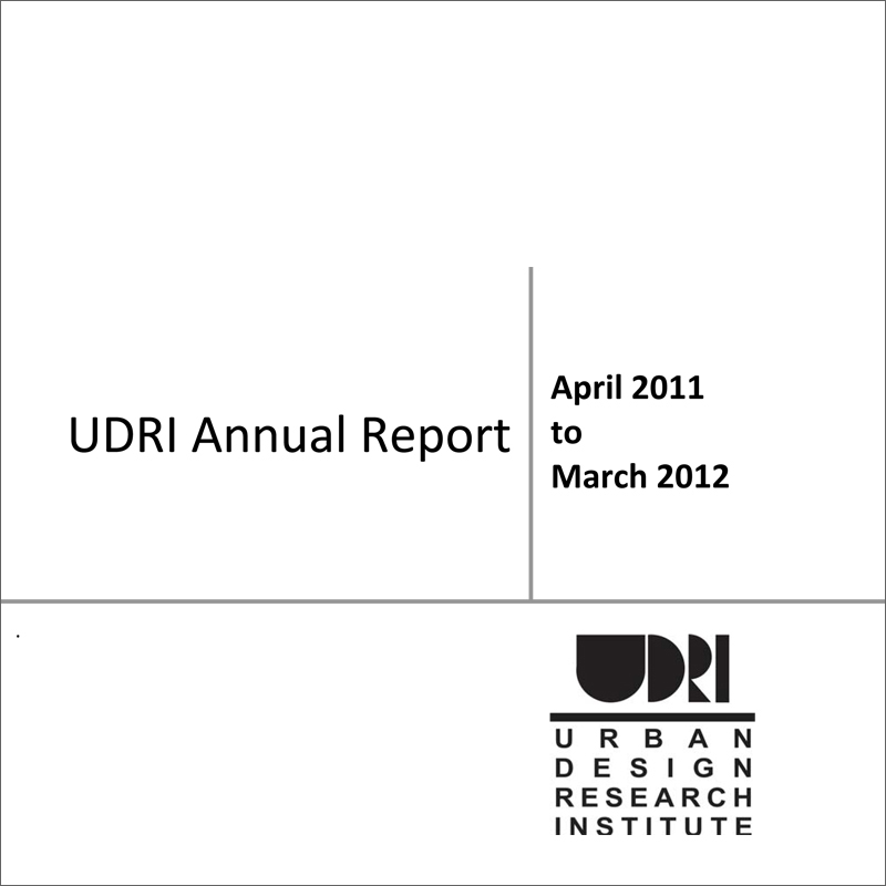 UDRI Annual Report – (April 2011 to March 2012)