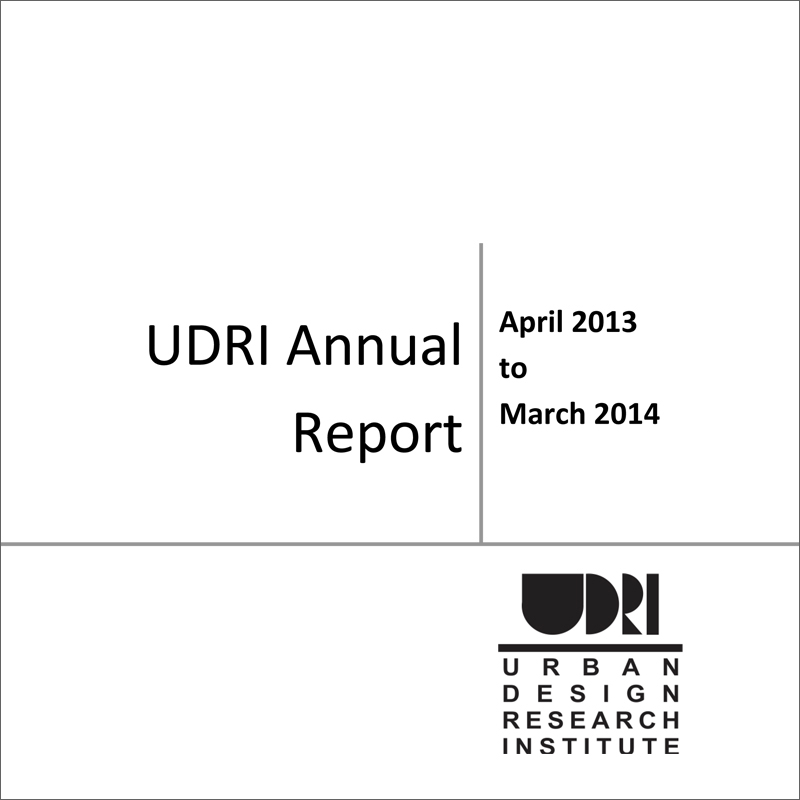 UDRI Annual Report – (April 2013 to March 2014)